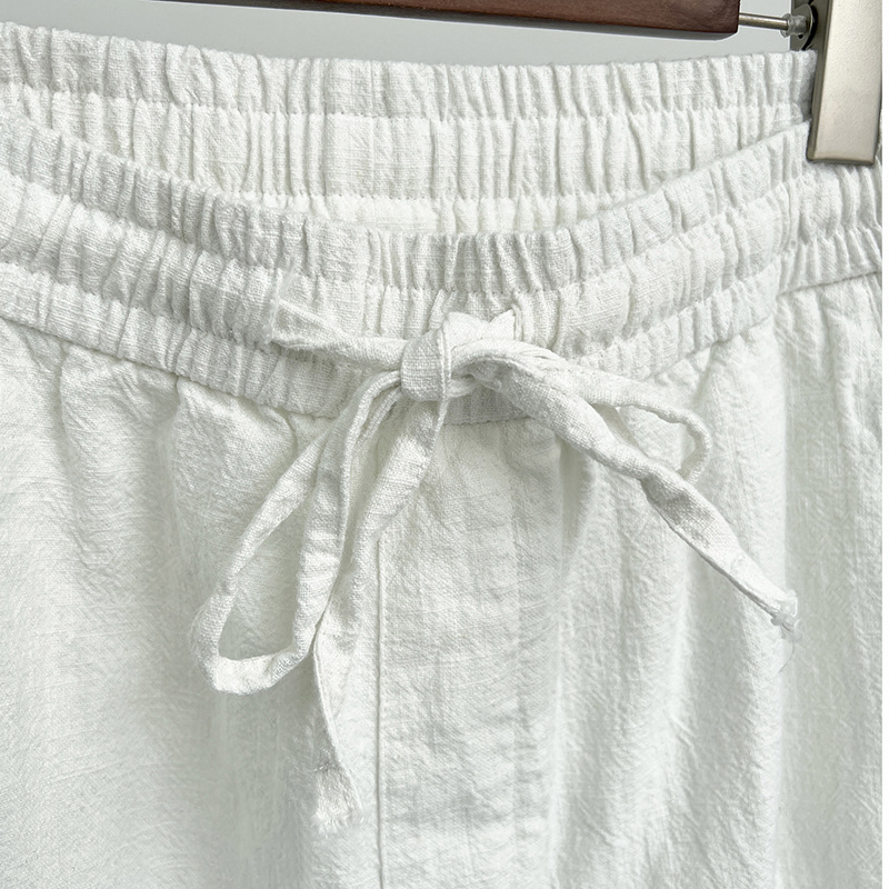 Pantalones de corte recto y holgado para hombre