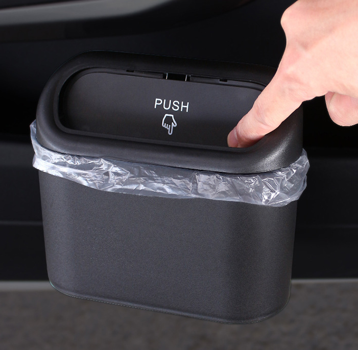 Papelera plegable para coche